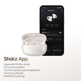 Shokz  casque technologie conduction osseuse Noir
