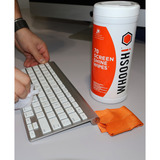 Whoosh! Screen Shine, Lingettes nettoyantes Blanc/Orange