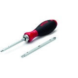 Wiha Tournevis avec jeu d'arbres interchangeables SYSTEM 6 Noir/Rouge, 12 pièces