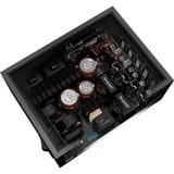 be quiet! Dark Power Pro 13 alimentation modulaire 1300 watt Noir, 2x 12VHPWR, 6x PCIe, 80 Plus Titanium, 1300 W, 115 - 240 V, 1400 W, 50 - 60 Hz, 15 - 9 A, 150 W