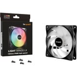 be quiet! Light Wings LX PWM high-speed ventilateur de boîtier RGB  Noir, 120 x 120 x 25 mm