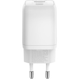 goobay 65W GaN USB-C PD Multiport Quick Charger Nano, Chargeur Blanc