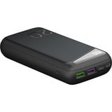 goobay Quick Charge Powerbank 20 000 mAh - 74 Wh Noir, USB-C PD, QC 3.0