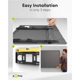 goobay TV Wall Mount Basic FULLMOTION (L), Support de moniteur Noir