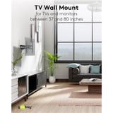 goobay TV Wall Mount Basic FULLMOTION (L), Support de moniteur Noir