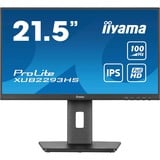 iiyama ProLite XUB2293HS-B6 21.5" Moniteur Noir, 1x DisplayPort, 1x HDMI