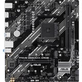 ASUS PRIME B550M-K ARGB carte mère socket AM4 RAID, Gb-LAN, Sound, micro-ATX