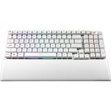 ASUS ROG STRIX SCOPE II 96 RX Wireless, clavier gaming Blanc, Layout États-Unis, ROG RX Red, Bluetooth / 2.4GHz / USB 2.0