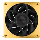 Alphacool Apex Stealth Metal Power ventilateur de boîtier Or, 120 x 120 x 25 mm, PWM
