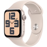 Apple Watch SE (2023), Smartwatch Étoile polaire, 44 mm, bracelet sport (M/L), aluminium
