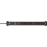 Brennenstuhl Premium-Protect-Line multiprise à 8 prises Noir/argent, 8x prises