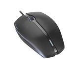 CHERRY Gentix Corded Optical Illuminated Mouse (Souris optique lumineuse avec fil) Noir, 1000 dpi