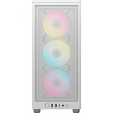 Corsair 2000D RGB Airflow boîtier mini tower Blanc | 3x USB-A | RGB