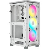 Corsair 2000D RGB Airflow boîtier mini tower Blanc | 3x USB-A | RGB
