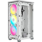 Corsair 2000D RGB Airflow boîtier mini tower Blanc | 3x USB-A | RGB
