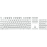 Corsair Clés PBT Double-shot Pro - Blanc arctique, Keycaps layout US