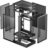 DeepCool  boîtier mini tower Noir | 2x USB-A | 1x USB-C | Verre Trempé