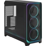 Fractal Design Meshify 3 XL Ambience Pro RGB Light Tint boîtier big tower Noir | 2x USB-A | 1x USB-C | RGB | Verre Trempé