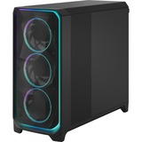 Fractal Design Meshify 3 XL Ambience Pro RGB boîtier big tower Noir | 2x USB-A | 1x USB-C | RGB | Verre Trempé
