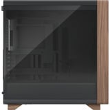 Fractal Design Summit boîtier midi tower Noir/bois | 2x USB-A | 1x USB-C | Window