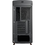 Fractal Design Summit boîtier midi tower Noir/bois | 2x USB-A | 1x USB-C | Window