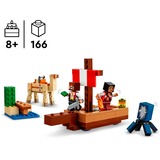 LEGO Minecraft - Le voyage du bateau pirate, Jouets de construction 21259