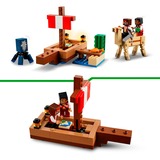 LEGO Minecraft - Le voyage du bateau pirate, Jouets de construction 21259