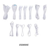 Lian Li EDGE GOLD 850 alimentation  modulaire 850 watt Blanc, 1x 12V-2x6, 4x PCIe