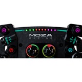MOZA GS V2P GT Cuir microfibre, Volant Noir