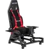 Next Level Racing Flight Seat Pro, Simulateur de course Noir/Rouge