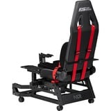 Next Level Racing Flight Seat Pro, Simulateur de course Noir/Rouge