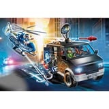 PLAYMOBIL City Action - Camion de bandits et policier, Jouets de construction 70575