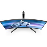 Philips Evnia Curved QD OLED 34" Moniteur UltraWide gaming  Gris foncé, 2x HDMI, 1x DisplayPort, 175 Hz