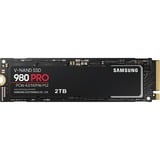 SAMSUNG 980 PRO, 2 To SSD MZ-V8P2T0BW, PCIe Gen 4.0 x4, NVMe 1.3