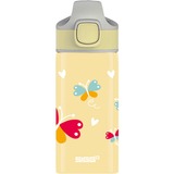 SIGG Miracle Buttefly, Gourde Jaune, 0,4 litre