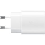Samsung 25W Fast Charger USB-C Blanc, 1x USB-C, Sans câble