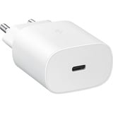 Samsung 25W Fast Charger USB-C Blanc, 1x USB-C, Sans câble