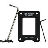 Thermal Grizzly CPU Contact Frame Intel 1700 LT, Support Noir, pour les cartes mères Intel avec le socket LGA1700