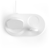 Belkin BOOSTCHARGE Chargeur sans fil 3-en-1 pour les appareils Apple, Station de recharge Blanc