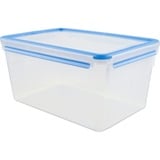 Emsa Récipient fraîcheur Clip & Close 8,2 L, Boîte Transparent/Bleu, rectangulaire, format Maxi