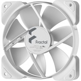 Fractal Design Aspect 12 White, Ventilateur de boîtier Blanc, Connexion du ventilateur à 3 broches