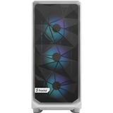 Fractal Design Meshify 2 Compact RGB boîtier midi tower Blanc | 2x USB-A | 1x USB-C | RGB | Verre Trempé