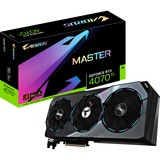 GIGABYTE GeForce RTX 4070 Ti MASTER 12 Go, Carte graphique 1x HDMI, 3x DisplayPort, DLSS 3