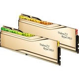 G.Skill 32 Go DDR5-6000 Kit, Mémoire vive Or, F5-6000J2636H16GX2-TR5NG, Trident Z5 Royal Neo, EXPO