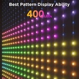 Govee Netflix Curtain Lights, Éclairage d'ambiance Wi-Fi 2,4 GHz