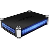 ICY BOX IB-550StU3S boîtier de lecteur de disque optique 13,3 cm (5.25") SATA Noir, Boîtier disque dur Noir, 13,3 cm (5.25"), SATA, CC, 3.2 Gen 1 (3.1 Gen 1), USB Type-B, Noir, Vente au détail