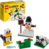 LEGO Classic 11012 Briques Blanches Créatives Set de Construction, Jouets de construction Jeu de construction, 4 an(s), Plastique, 60 pièce(s), 78 g