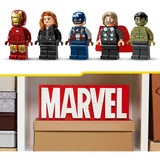 LEGO Marvel Super Heroes - Logo MARVEL et minifigures, Jouets de construction 76313