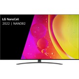 LG 65NANO826QB 65" Ultra HD nano cell-tv Gris, 4x HDMI, 2x USB, Optique, CI+, Bluetooth, LAN, WLAN, HDR