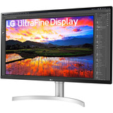 LG  31.5" 4K UHD Moniteur  Blanc